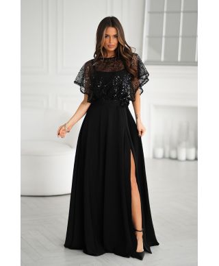 Vestito elegante nero - Eleonora