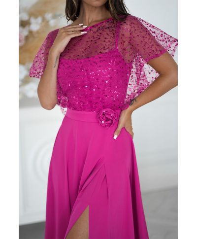 Vestito da cerimonia fuxia - Eleonora