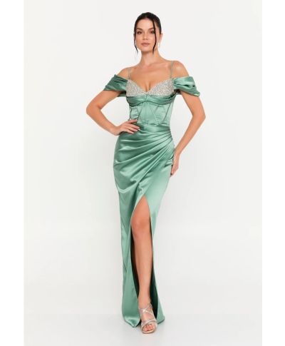 Vestito da cerimonia verde tiffany - Tihuana - Abiti da matrimonio, diciottesimo - Gogolfun.it