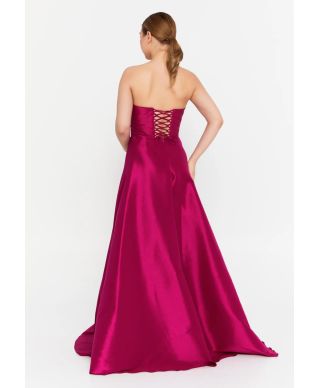 Vestito da cerimonia fuxia, gonna ampia - Lucania - Matrimoni, diciottesimi - Gogolfun.it