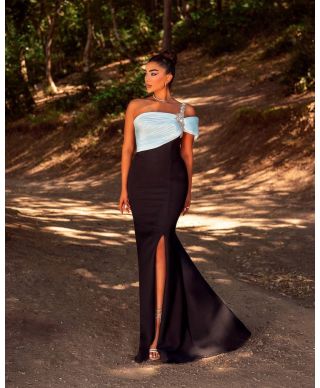 Abito da cerimonia monospalla - Maggie