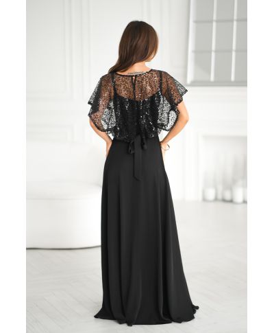 Vestito elegante nero - Eleonora