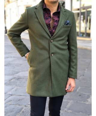 Cappotto uomo, verde - Loden
