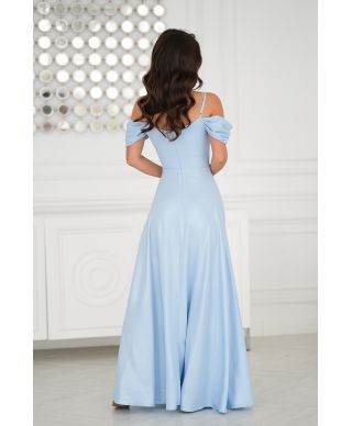 Abito da cerimonia azzurro - Costa - Abiti da cerimonia donna online - Gogolfun.it