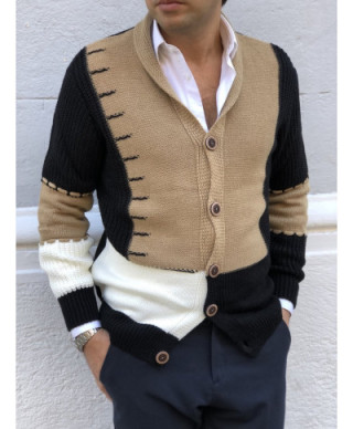 Cardigan uomo, abbottonato