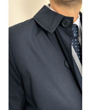 Trench uomo blu - Devon