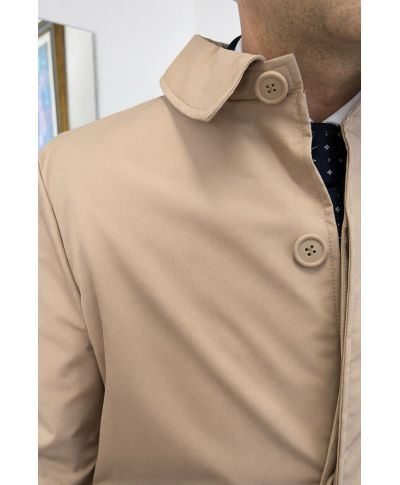 Trench uomo beige - Devon - Impermeabili e sopra abiti - Gogolfun.it