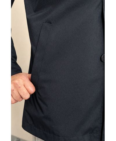 Trench uomo nero - Devon - Impermeabili e sopra abiti - Gogolfun.it