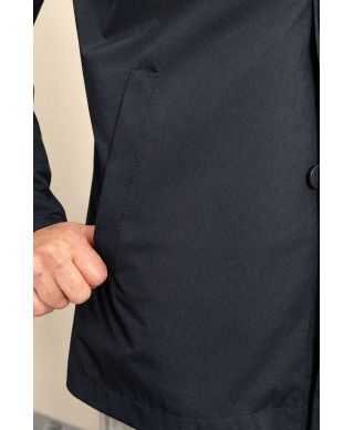 Trench uomo nero - Devon - Impermeabili e sopra abiti - Gogolfun.it