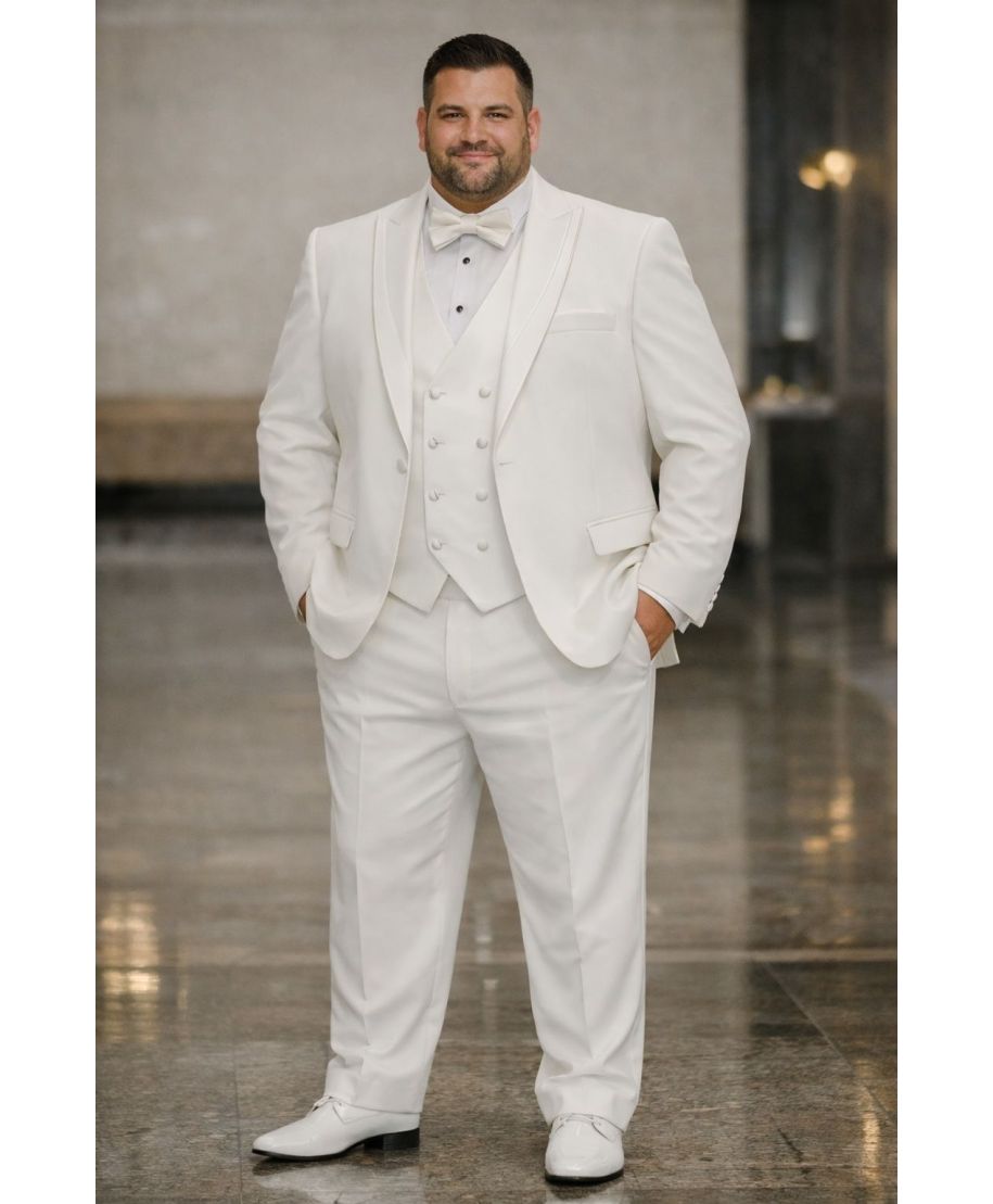 Smoking uomo bianco, cerimonia uomo - Romanic