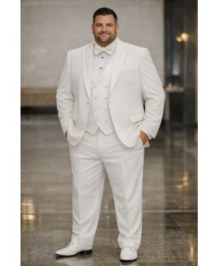 Smoking uomo bianco, cerimonia uomo - Romanic