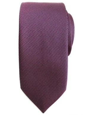 Cravattino Uomo - bordeaux - pois