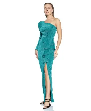 Vestito da cerimonia verde tiffany