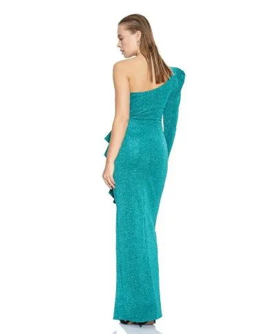 Vestito da cerimonia verde tiffany