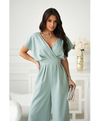 Tuta donna eleagante verde tiffany - Kil