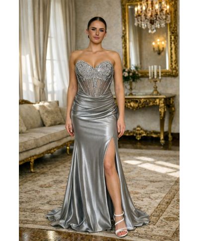 Vestito da cerimonia con corpetto gioiello - Nizza - Diciottesimo - Gogolfun.it