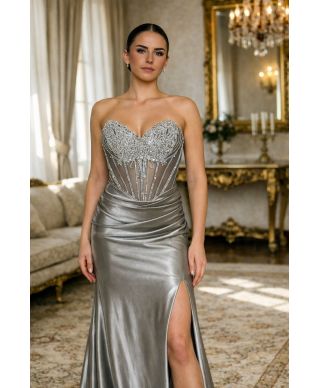 Vestito da cerimonia con corpetto gioiello - Nizza - Diciottesimo - Gogolfun.it