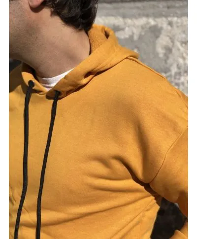 Tuta uomo, donna elegante color senape