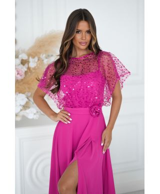 Vestito da cerimonia fuxia - Eleonora