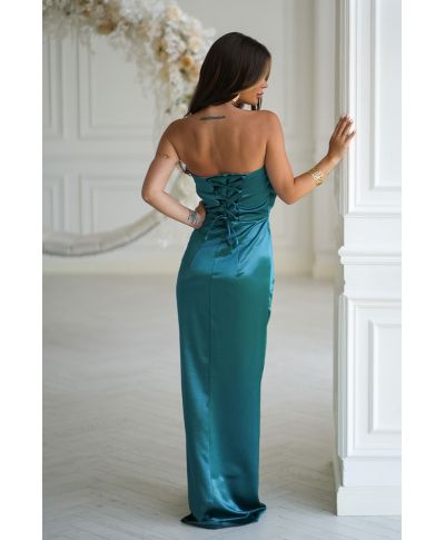 Vestito elegante a sirena con corpetto particolare - Rose