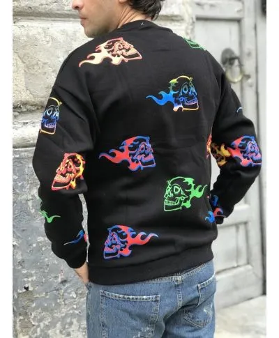 Felpa uomo, girocollo
