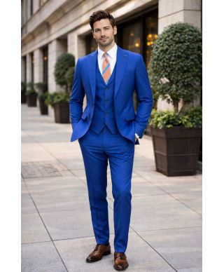 Abito uomo bluette da cerimonia - Parma - Abiti uomo da cerimonia online - Gogolfun.it