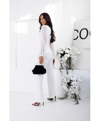 Completo elegante con pantaloni palazzo - Rozalia - Battesimo, comunioni - Gogolfun.it