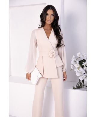 Completo elegante beige - Rozalia