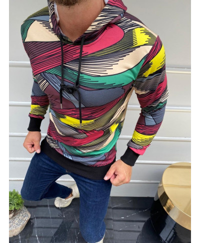 Felpa, con cappuccio - Hoodie multicolor