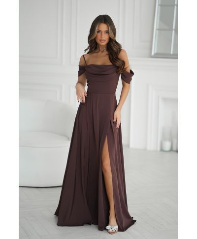 Abito da cerimonia cacao - COSTA