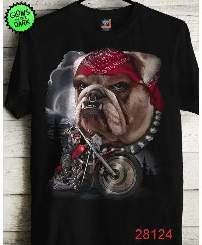 T shirt, glow in the dark, bad dog 1