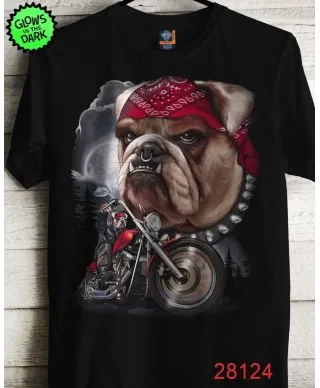 T shirt, glow in the dark, bad dog 1
