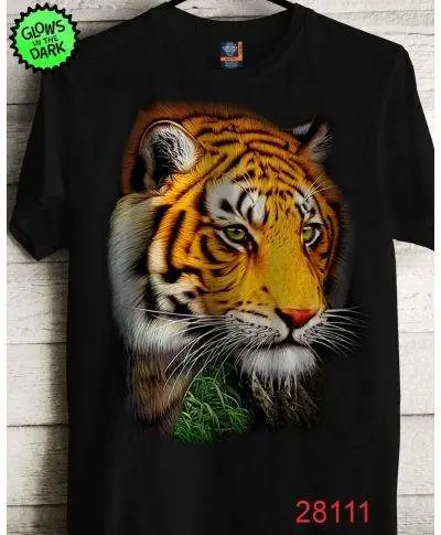 T shirt, glow in the dark, DisegnoTiger 1