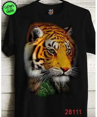 T shirt, glow in the dark, DisegnoTiger 1