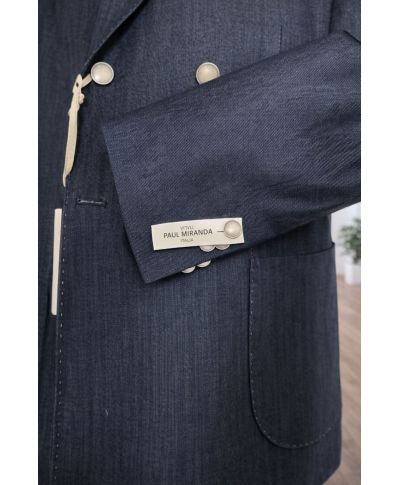 Giacca doppiopetto in denim - Nathaniel - Abbigliamento uomo online - Gogolfun.it