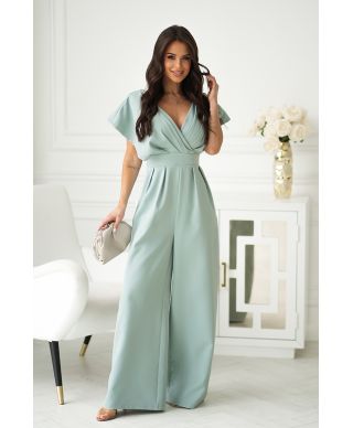 Tuta donna eleagante verde tiffany - Kil