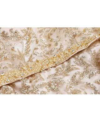 Abito a sirena oro - Coda staccabile