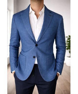 Giacca blu sportiva, Tolosa - Paul Miranda - Abbigliamento uomo online - Gogolfun.it