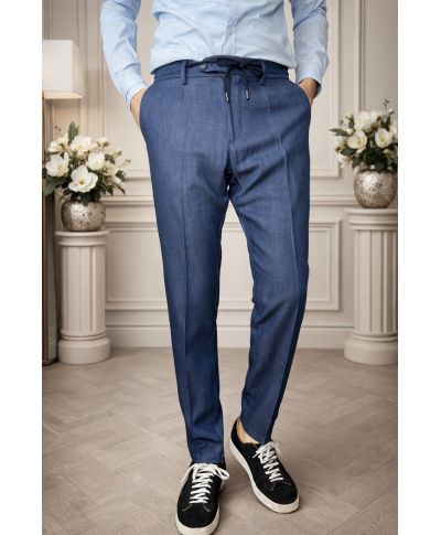 Pantaloni uomo in denim leggero - Paul Miranda - Abbigliamento uomo online - Gogolfun.it