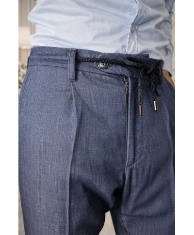 Pantaloni uomo in denim leggero - Paul Miranda - Abbigliamento uomo online - Gogolfun.it