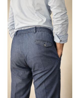 Pantaloni uomo in denim leggero - Paul Miranda