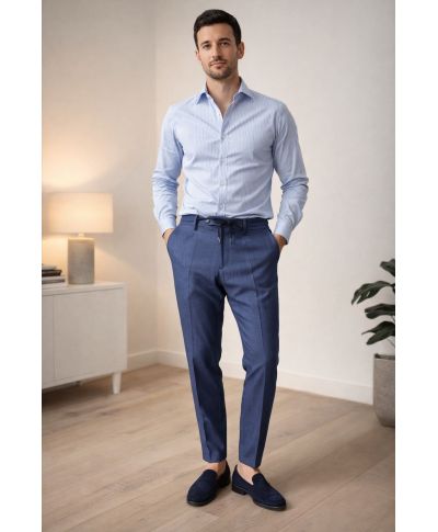 Pantaloni uomo in denim leggero - Paul Miranda - Abbigliamento uomo online - Gogolfun.it