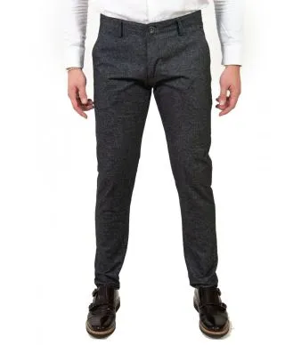 Pantaloni - Key Jey - Uomo - Grigio