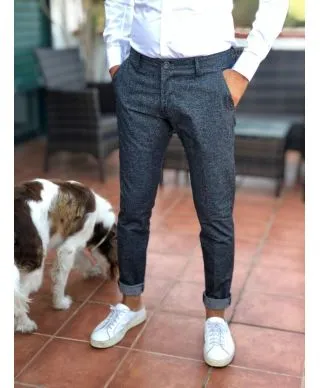 Pantaloni - Key Jey - Uomo - Grigio