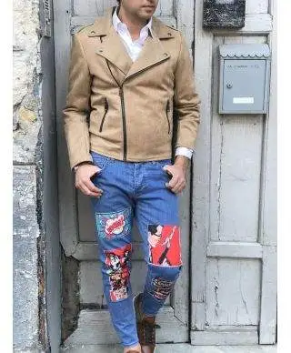Jeans Skinny, Con toppe