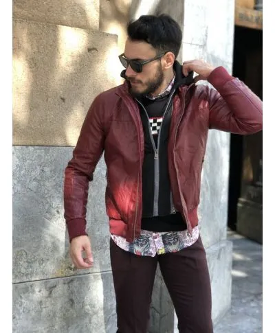 Giubbotto - Ecopelle - Uomo - Invernale