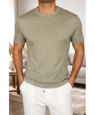 T-shirt uomo 100% Lino - Paul Miranda