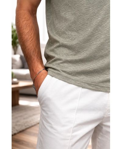 T-shirt uomo 100% Lino - Paul Miranda