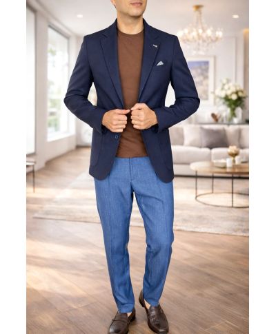 Giacca uomo blu - Paul Miranda - Giacche uomo sportive ed eleganti - Gogolfun.it