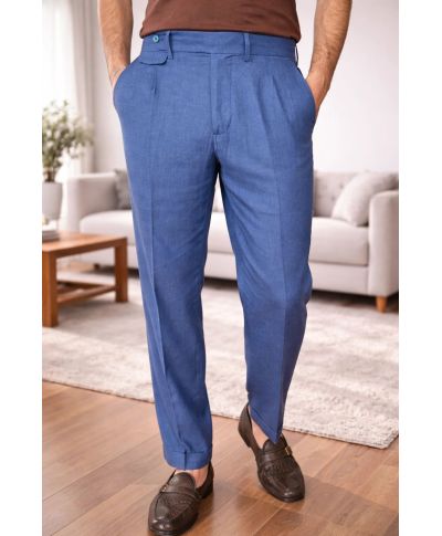 Pantaloni in misto lino avion - Managua - Paul Miranda - Pantaloni in lino - Gogolfun.it